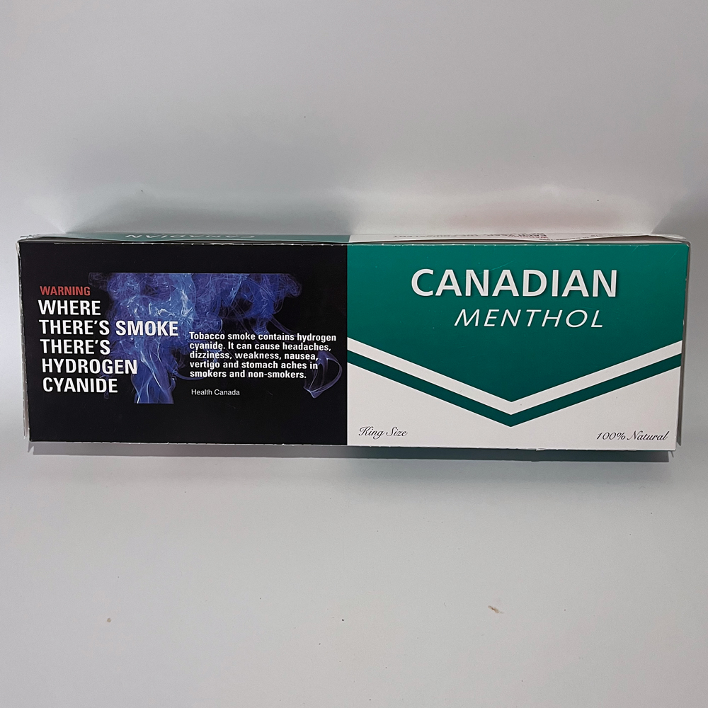 Carton of Canadian Green (Menthol) Smokes