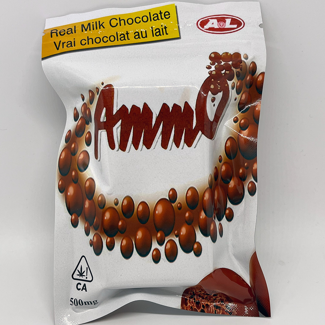 400mg Infused Ammo Chocolate Pieces
