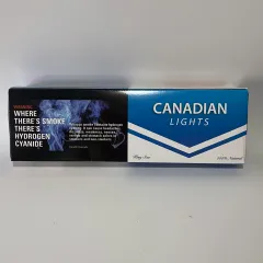 Carton of Canadian Lights (Blue) Smokes